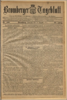 Bromberger Tageblatt. J. 35, 1911, nr 189