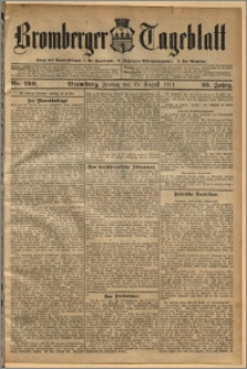 Bromberger Tageblatt. J. 35, 1911, nr 199