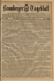 Bromberger Tageblatt. J. 35, 1911, nr 204