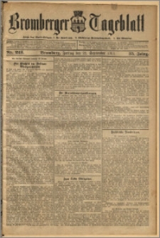 Bromberger Tageblatt. J. 35, 1911, nr 223