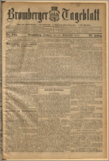 Bromberger Tageblatt. J. 35, 1911, nr 225