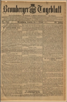 Bromberger Tageblatt. J. 35, 1911, nr 237