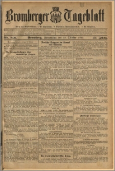 Bromberger Tageblatt. J. 35, 1911, nr 246