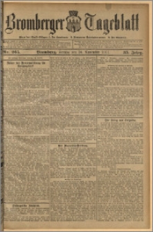 Bromberger Tageblatt. J. 35, 1911, nr 265