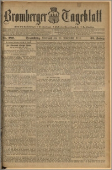 Bromberger Tageblatt. J. 35, 1911, nr 280
