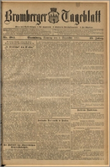 Bromberger Tageblatt. J. 35, 1911, nr 284