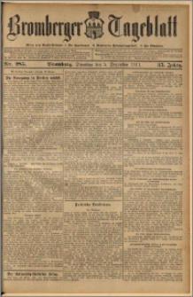 Bromberger Tageblatt. J. 35, 1911, nr 285