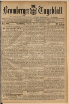 Bromberger Tageblatt. J. 35, 1911, nr 291