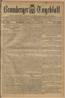 Bromberger Tageblatt. J. 35, 1911, nr 296