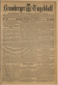 Bromberger Tageblatt. J. 33, 1909, nr 79