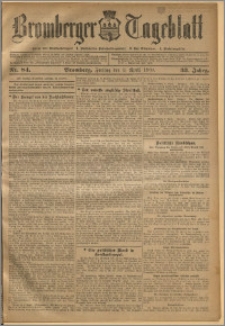 Bromberger Tageblatt. J. 33, 1909, nr 84