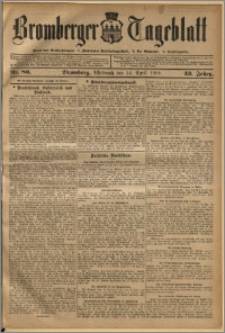 Bromberger Tageblatt. J. 33, 1909, nr 86