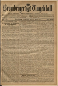 Bromberger Tageblatt. J. 33, 1909, nr 87