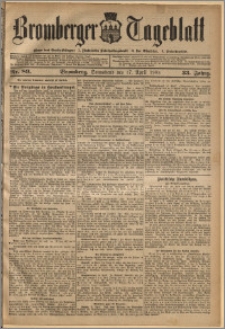 Bromberger Tageblatt. J. 33, 1909, nr 89