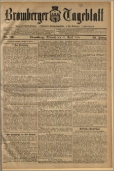 Bromberger Tageblatt. J. 33, 1909, nr 92