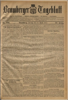 Bromberger Tageblatt. J. 33, 1909, nr 100