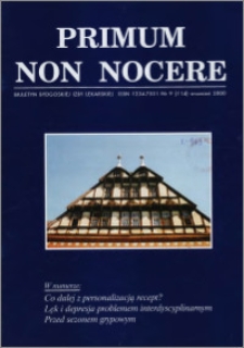 Primum Non Nocere 2000 nr 9
