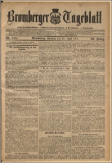 Bromberger Tageblatt. J. 33, 1909, nr 142