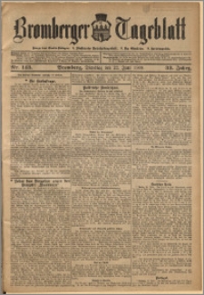 Bromberger Tageblatt. J. 33, 1909, nr 143