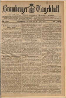 Bromberger Tageblatt. J. 33, 1909, nr 162