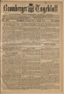 Bromberger Tageblatt. J. 33, 1909, nr 185