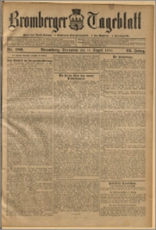 Bromberger Tageblatt. J. 33, 1909, nr 189