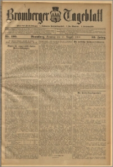 Bromberger Tageblatt. J. 33, 1909, nr 190