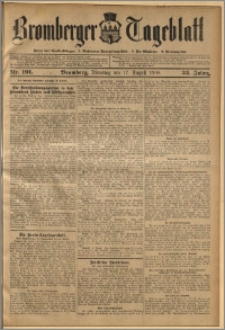 Bromberger Tageblatt. J. 33, 1909, nr 191