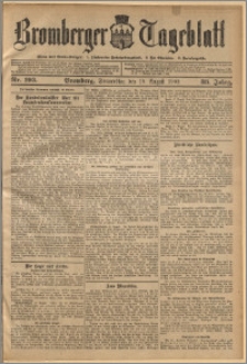 Bromberger Tageblatt. J. 33, 1909, nr 193