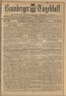 Bromberger Tageblatt. J. 33, 1909, nr 195