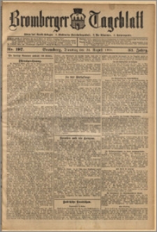 Bromberger Tageblatt. J. 33, 1909, nr 197