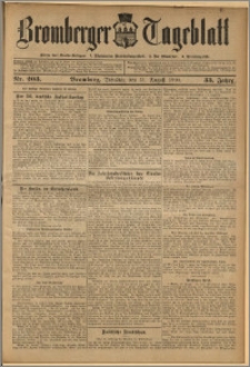 Bromberger Tageblatt. J. 33, 1909, nr 203