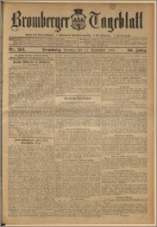 Bromberger Tageblatt. J. 33, 1909, nr 214