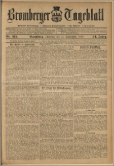 Bromberger Tageblatt. J. 33, 1909, nr 215