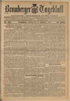 Bromberger Tageblatt. J. 33, 1909, nr 221