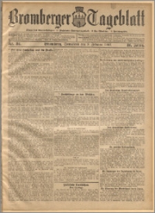 Bromberger Tageblatt. J. 31, 1907, nr 34