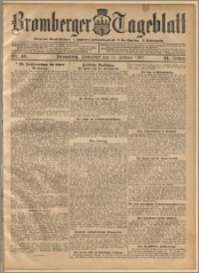 Bromberger Tageblatt. J. 31, 1907, nr 40