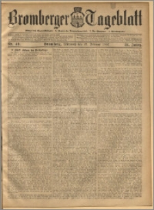 Bromberger Tageblatt. J. 31, 1907, nr 49