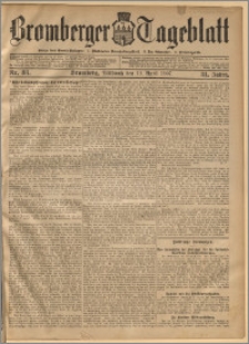 Bromberger Tageblatt. J. 31, 1907, nr 83