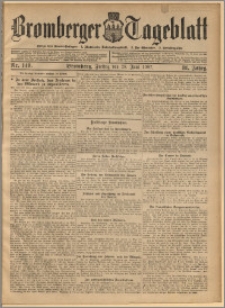 Bromberger Tageblatt. J. 31, 1907, nr 149