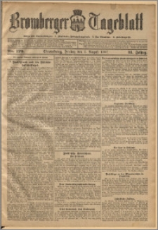 Bromberger Tageblatt. J. 31, 1907, nr 179