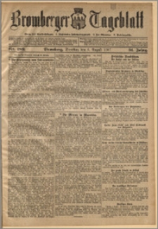 Bromberger Tageblatt. J. 31, 1907, nr 182
