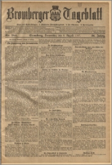 Bromberger Tageblatt. J. 31, 1907, nr 184
