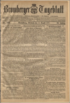 Bromberger Tageblatt. J. 31, 1907, nr 189