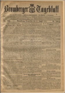 Bromberger Tageblatt. J. 31, 1907, nr 190