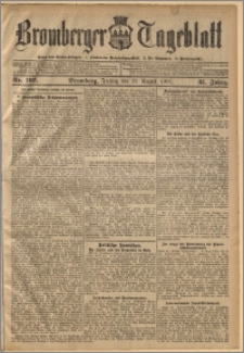 Bromberger Tageblatt. J. 31, 1907, nr 197