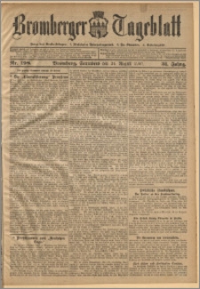 Bromberger Tageblatt. J. 31, 1907, nr 198