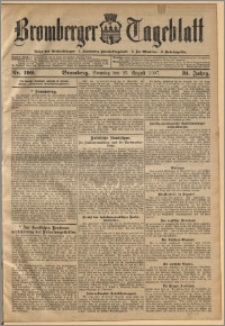 Bromberger Tageblatt. J. 31, 1907, nr 199