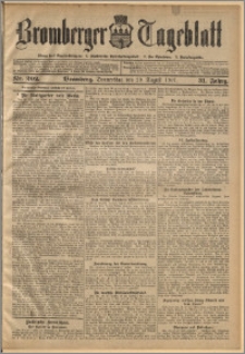 Bromberger Tageblatt. J. 31, 1907, nr 202