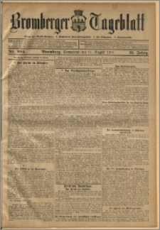 Bromberger Tageblatt. J. 31, 1907, nr 204